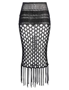 Maxi-Rock Damen Schwarz 36 Damen