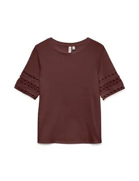 VMIVACY 2/4 O-NECK TOP JRS BTQ female - XS - FashionsVida