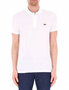 Lacoste Polo in cotone BIANCO 3