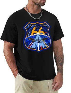 ISS Expedition 66 Crew Mission Patch T-Shirt graphic shirts customs Men's clothing - Aliexpress - FashionsVida