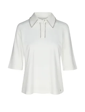 Nombre del producto: Polo blanco 34 - Marc cain - FashionsVida