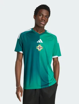 Maglia Home Irlanda del Nord 26 L Glory Green / White - Adidas - FashionsVida