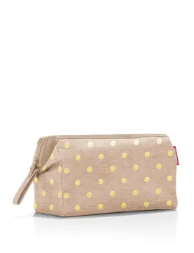 Trousse De Toilette Travelcosmetic Metallic Dots Coffee One Size unisex
