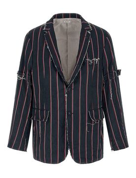 Thom Browne Blazer a righe Mogador