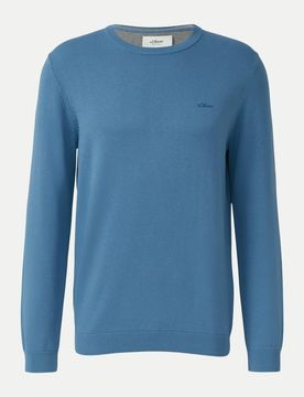 RED LABEL Strickpullover Blau S
