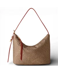 Borsa Secchiello S. Beige/Red Papaya - 91010226-AH1-035
