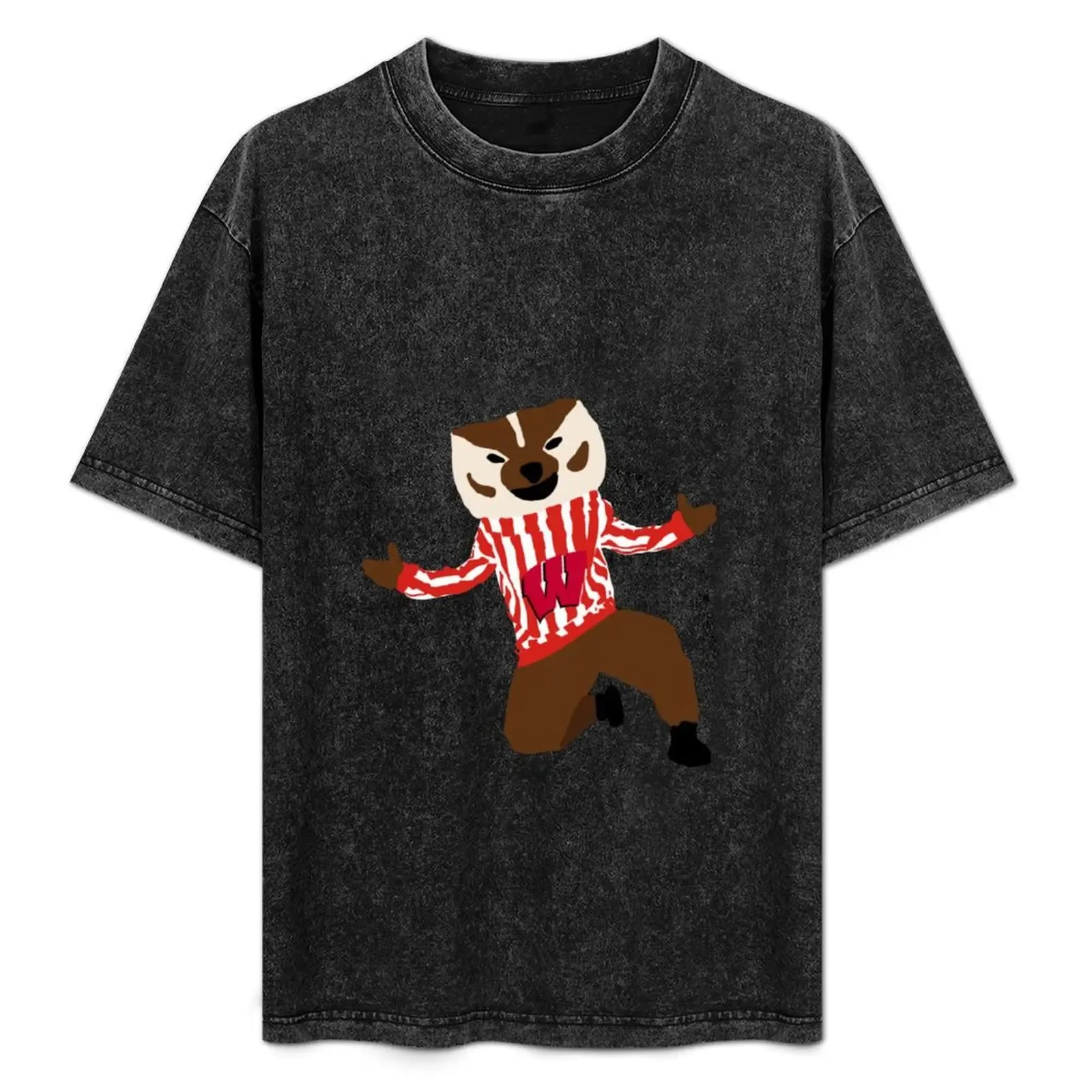 Bucky the badger T-Shirt Plus Size Simple Casual Top - Aliexpress - FashionsVida