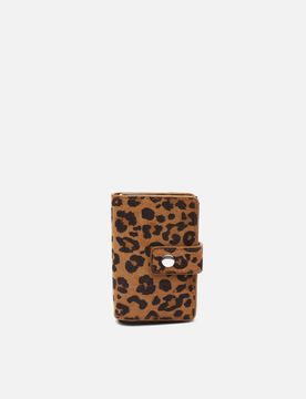 Medi petit porte-monnaie imprimé animal avec compartiment pour billets et cartes ED