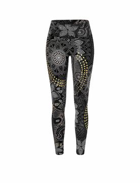 Yogatight Maui para mujer negro M