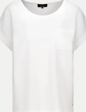 Monari Basic Blusenshirt Weiß 44 - monari - FashionsVida