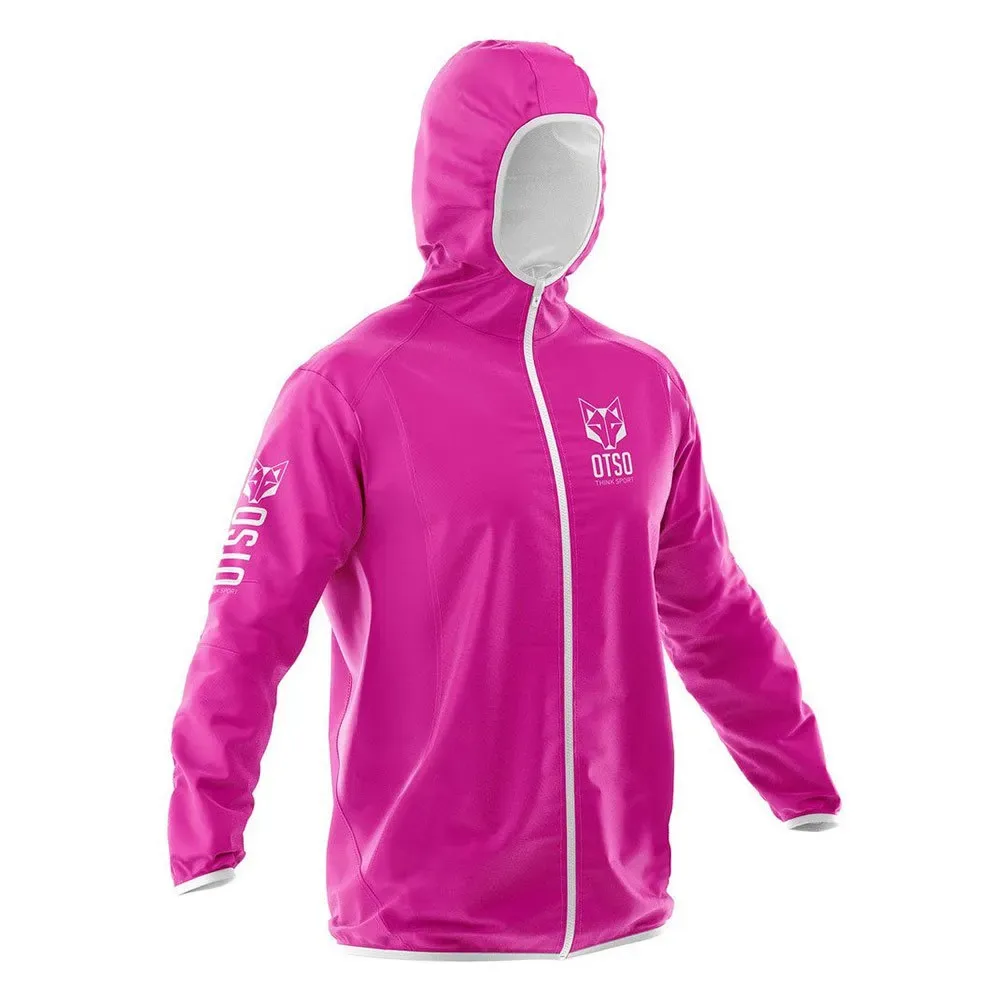 Jacket Fluo Pink / White M Men,Women - OTSO - FashionsVida