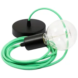 Cables Suspension Luminaire Rm18 2 M Green Lime / Black One Size
