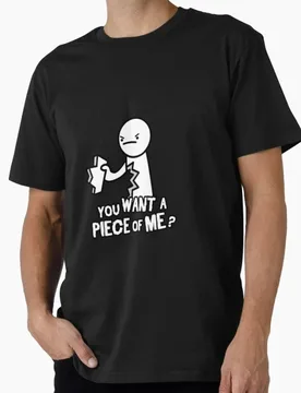 You WANT a PIECE of ME Stickman Humor Gift T shirt 0616 Funny Stick Figure Graphic clothes 100% Cotton print tee US Size S-6XL - Aliexpress - FashionsVida