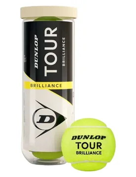 Tb Tour Brilliance 24x3 Tennis Balls Box 24 x 3 Balls - Dunlop - FashionsVida