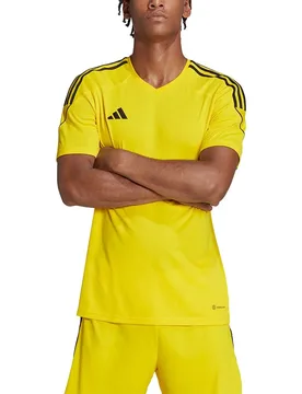 T-shirt à Manches Courtes Tiro 23 Team Yellow / Black S - Adidas - FashionsVida