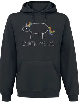 Kapuzenpullover - S bis 4XL - für Männer - Größe XL - schwarz - Männer - male - Death Metal - FashionsVida
