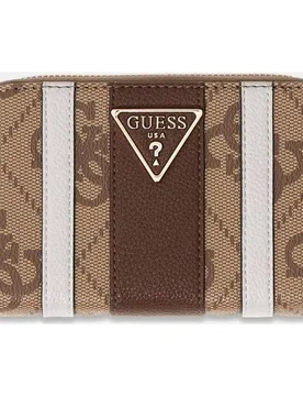 Monedero Laurel mediano con cremallera y logo 4G - Guess - FashionsVida