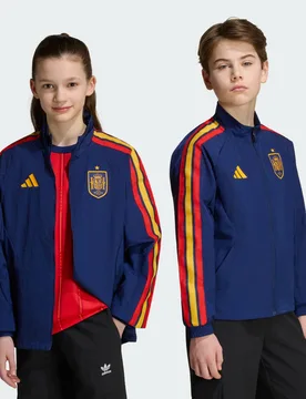 Giacca Home Anthem bambino Spagna 7-8A Dark Blue - Adidas - FashionsVida
