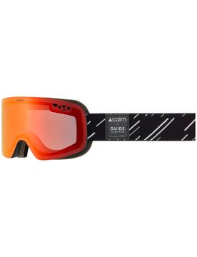 Skibrille /Snowboardbrille Origin Pure Clx3 Mat Black Red schwarz