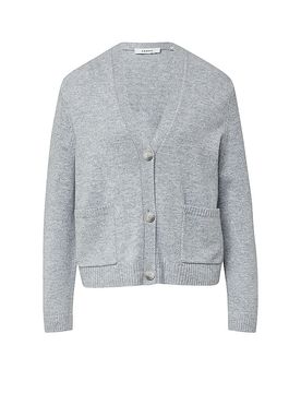 COMMA Stickjacke grau 42 damen