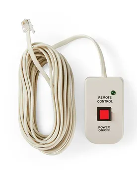 Rj10 Commande à Distance De La Puissance De L´onduleur 5 M White One Size unisex
