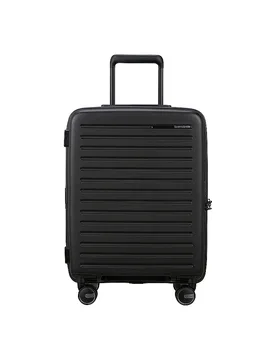 Bagage cabine Trolley RESTACKD SPINNER 55cm extensible Noir noir - Samsonite - FashionsVida