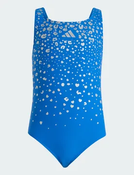 Costume da bagno Glitter V-back Kids 4-5A Bright Royal - Adidas - FashionsVida