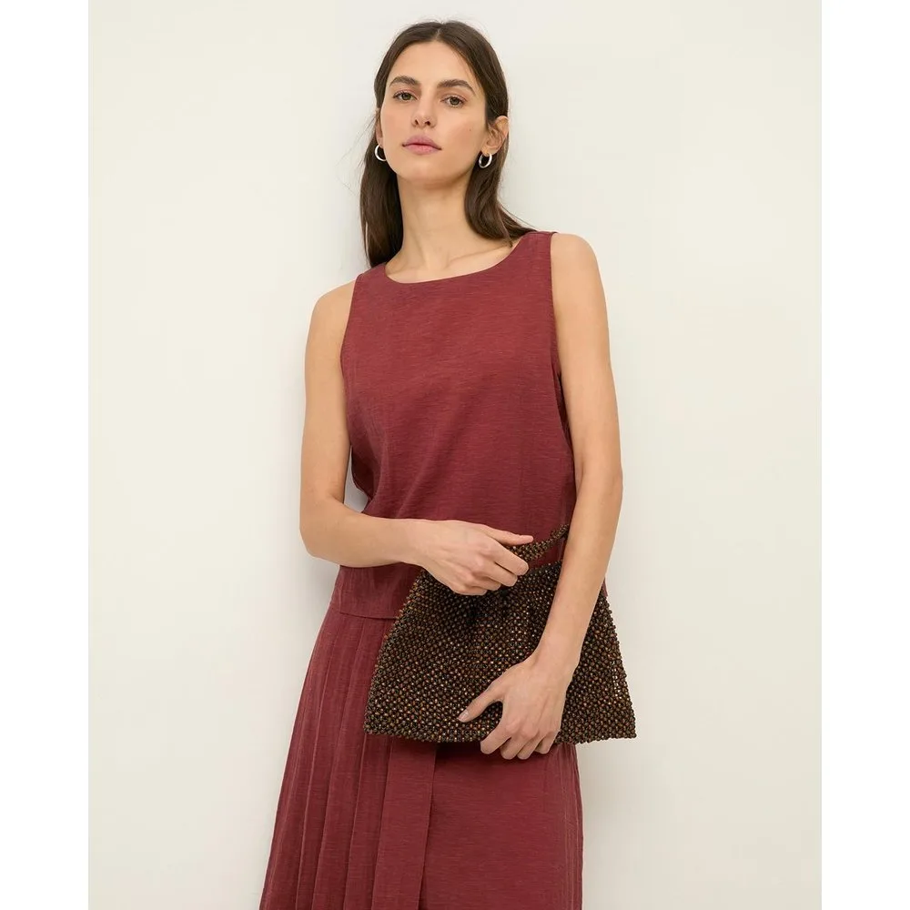 Top de mujer sin mangas escote barco - Yerse - FashionsVida