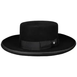 Classic Spanish Hat by - black - Female - Size: 57 cm