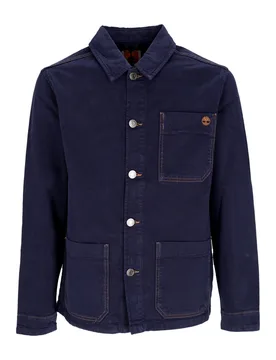 Giacca Workwear Uomo Wf Chore Jacket Indigo Gd - Timberland - FashionsVida