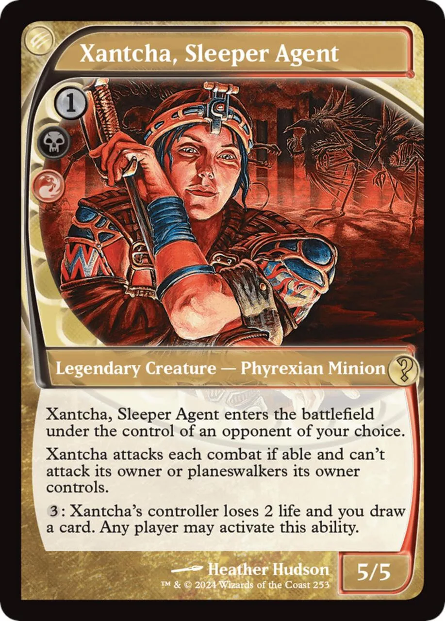 Xantcha, Sleeper Agent (Future Frame Foil) Mystery Booster 2 - Magic: The Gathering - FashionsVida