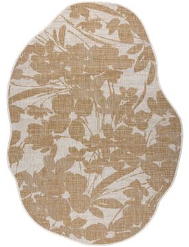 Teppiche Organic 2735 Sisalteppich Blumen Ecru / Natürlich 133x190 Cm 133x190 Cm