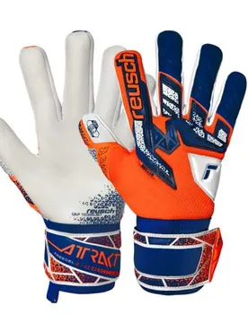 Gants De Gardien De But Attrakt Freegel Gold Nc Shocking Orange / Energy Blue 8.5 unisex