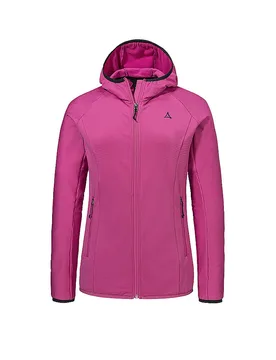 Giacca in pile da donna Cascata Hoodie rosa 40 - Schöffel - FashionsVida