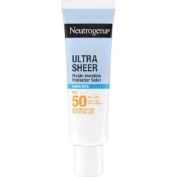 Protector Solar Facial Ultra Sheer Fluido Invisible Hidratante Spf50 50 Ml