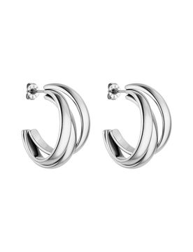 PURELEI Pendientes 'Cascade' plata