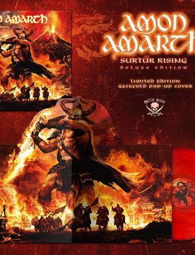 Surtur rising von - LP (Coloured, Limited Edition, Re-Release, Standard) - None - unisex