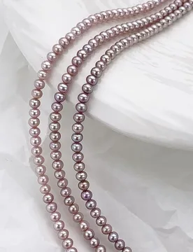 Mm Natural Freshwater Purple Pearl Near Round Dynamic Texture Flat Bead Women Jewelry Make DIY Necklace Bracelet Accessories - Aliexpress - FashionsVida