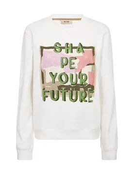 MMAtika O-LS Glam Sweatshirt female - L - FashionsVida