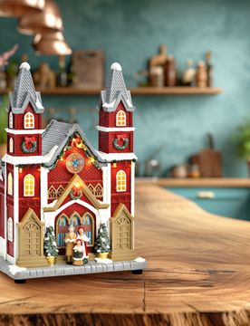LED-Lichthaus Rathaus mit Sound