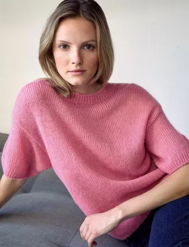 Cape-Pullover, 3/4 Sleeve female - 44 - FashionsVida