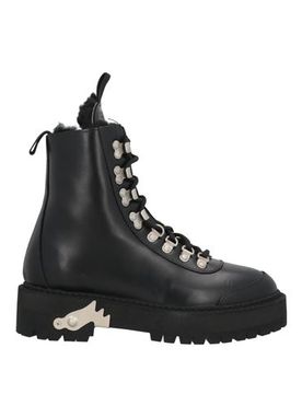 Botines de caña alta Mujer Negro 36 Mujer