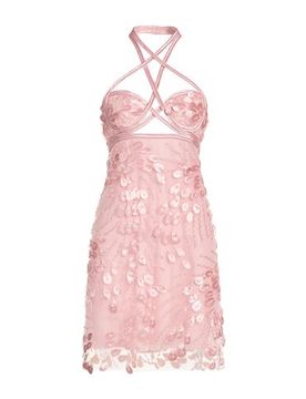 Vestido midi Mujer Rosa 38 Mujer