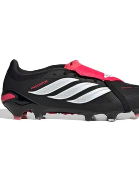 Chaussures De Football Predator Pro Fold-over Tongue Fg Core Black / Ftwr White / Lucid Red EU 42 2/3 - Adidas - FashionsVida