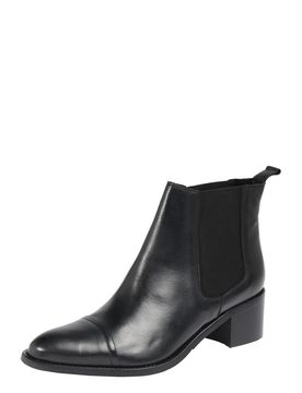 Bianco Botas Chelsea 'Carol' negro