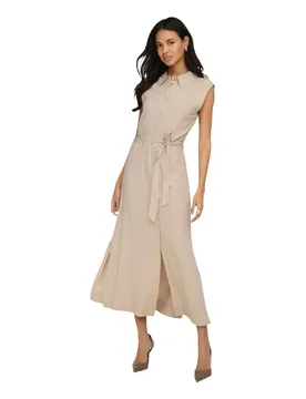 Only Damen Kleid Beige 515650