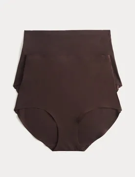 Pack Body Invisibles™ No VPL Shaping Briefs Zircon female - Body by M&S - FashionsVida