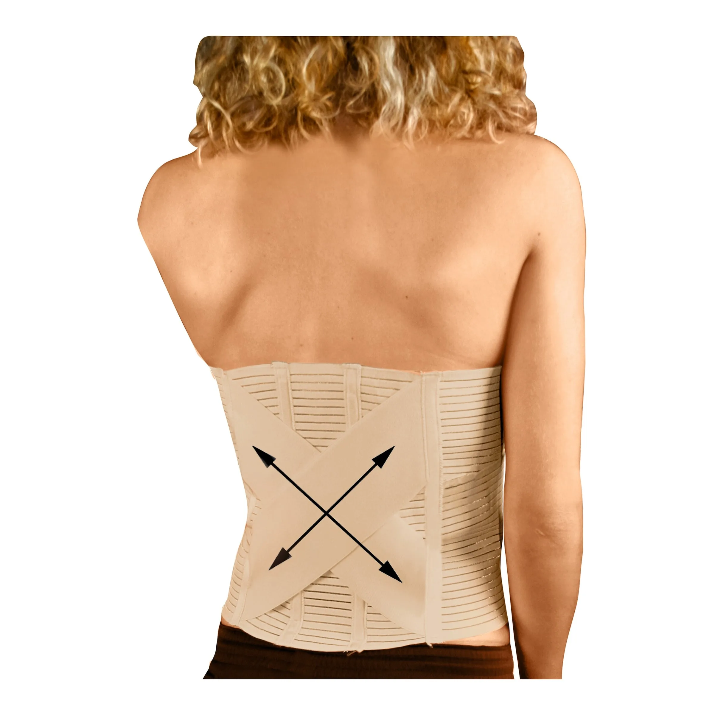 Orthopädischer Stützgürtel haut beige 3 - Hydas - FashionsVida