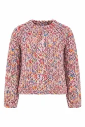 Multicoloured Mock Neck female