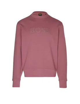 Boss Sweater WE_LOGO rouge S - BOSS - FashionsVida